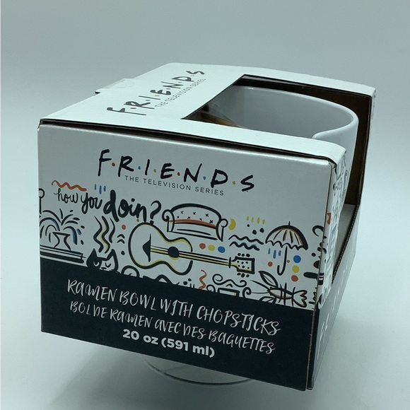 RAMEN BOWL WITH CHOPSTICKS  🥣🍲 - Picture 3 of 5